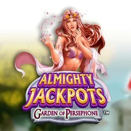 Official Jackpots logo: Almighty Jackpots: Garden of Persephone by Novomatic at Sankra Casino