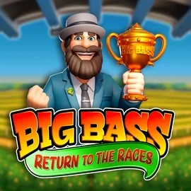Slots logo of Big Bass Return to the Races from Pragmatic Play at Sankra Casino