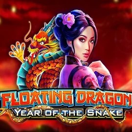 Floating Dragon Year of the Snake online game logo by Pragmatic Play on sankra-casino.net