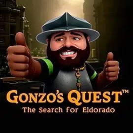 Gonzo's Quest slot icon by NetEnt, available at Sankra Casino