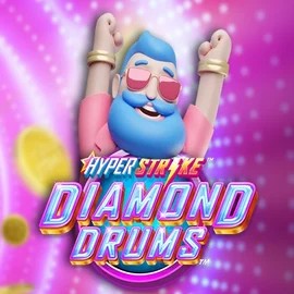 Hyper Strike Diamond Drums slot visual from Gameburger Studios available on sankra-casino.net