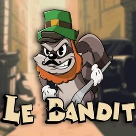 Official Slots logo: Le Bandit by Hacksaw Gaming at Sankra Casino
