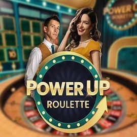 PowerUP Roulette logo by Pragmatic Play Sankra Casino