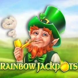 Rainbow Jackpots by Red Tiger Gaming, showcased at sankra-casino.net – game logo