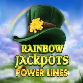 Rainbow Jackpots Power Lines logo by Red Tiger Gaming at Sankra Casino