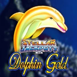 Dolphin Gold with Stellar Jackpots logo by Lightning Box Game at Sankra Casino