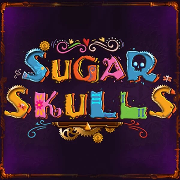 Sugar Skulls logo by Booming Games Sankra Casino
