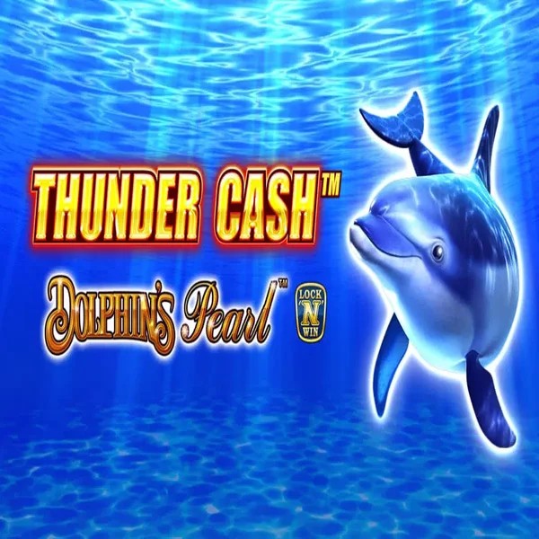Thunder Cash Dolphins Pearl online game logo by Novomatic on sankra-casino.net