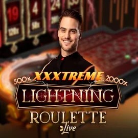 XXXtreme Lightning Roulette online game logo by Evolution on sankra-casino.net